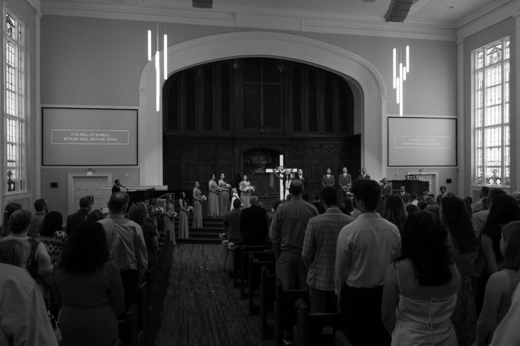 Chapel Wedding in Durham North Carolina